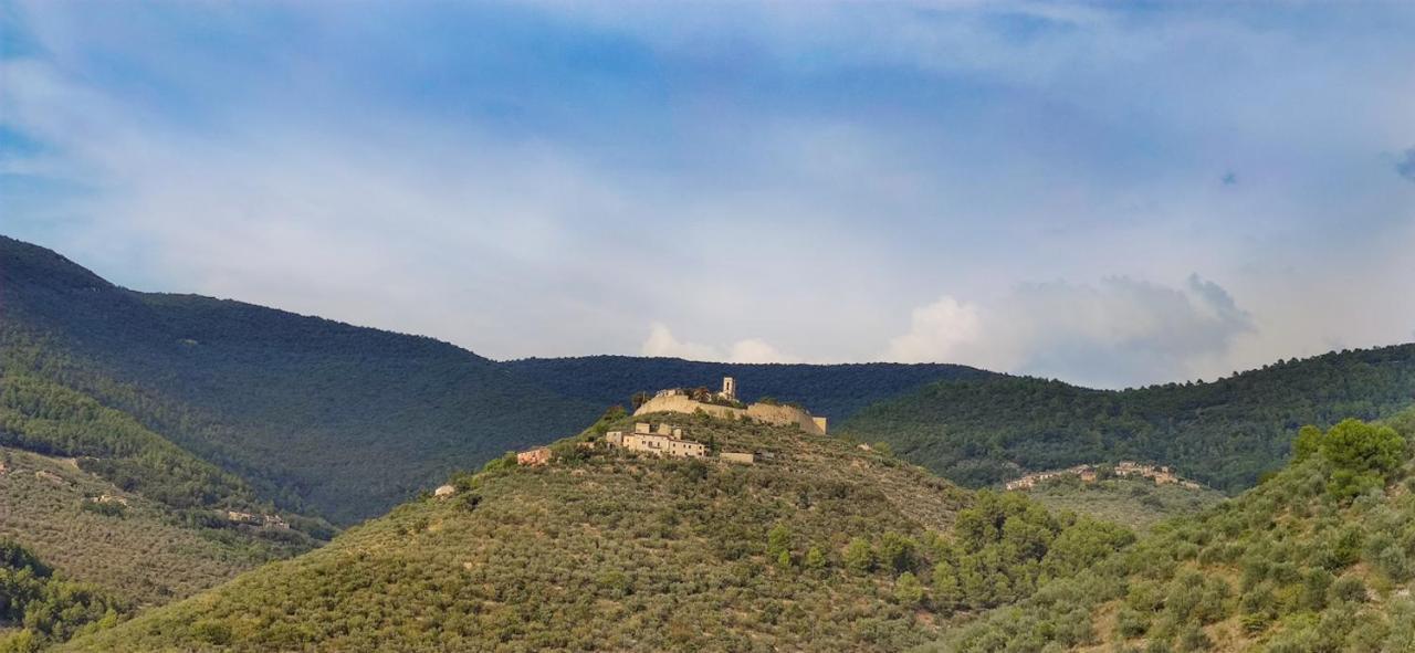 Il Castello Di Campello Campello sul Clitunno Exterior foto
